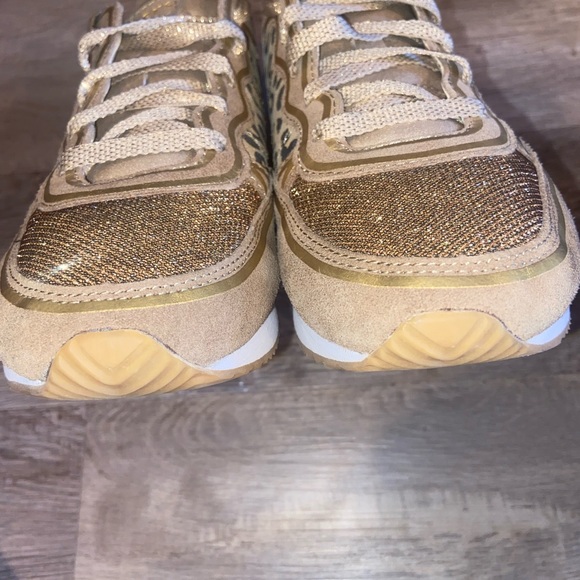 Skechers Womens Leopard Love Glitter , Suede Textiles size 7.5.    (R) - Picture 6 of 14